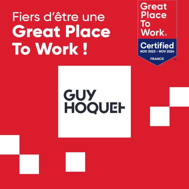 Guy Hoquet l'Immobilier est certifiée Great Place To Work !